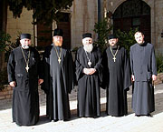Иерарх Грузинской Православной Церкви посетил Русскую духовную миссию в Иерусалиме