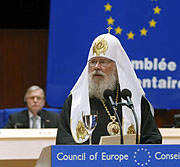 Предстоятель Русской Православной Церкви выступил перед членами Парламентской ассамблеи Совета Европы