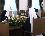 Святейший Патриарх Алексий встретился с Блаженнейшим Христофором, архиепископом Пражским, митрополитом Чешских земель и Словакии