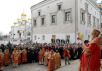 Божественная литургия в Успенском соборе Кремля