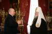 Встреча Святейшего Патриарха с мэром г.Самара Г.С. Лиманским