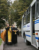 Домовому храму св. мц. Татианы при МГУ подарили автобус