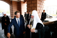 Святейший Патриарх Алексий встретился с Президентом Удмуртии Александром Волковым