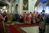 Архиерейское богослужение в день памяти мученика Трифона в храме Знамения в Переяславской слободе