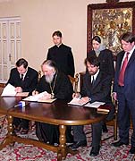 Подписан договор о сотрудничестве между Калужской епархией и областным вузом