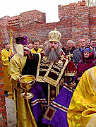В Саратовской епархии заложен храм во имя прп. Сергия Радонежского