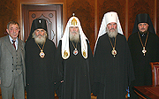 Святейший Патриарх Алексий принял членов делегаций Владивостокской епархии и Дальневосточного федерального округа