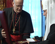 Предстоятель Русской Церкви встретился с Президентом Совета епископских конференций Европы кардиналом Петером Эрдё