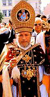 Католикос Гарегин II поздравил Святейшего Патриарха Алексия с наступающими праздниками Рождества Христова и Богоявления