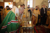 Предстоятель Русской Церкви совершил молебен в кафедральном соборе Баку