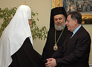 Состоялась встреча Святейшего Патриарха Алексия с премьер-министром Ливанской республики Фуадом Синиорой