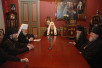 Встреча Святейшего Патриарха Алексия с делегацией Русской Православной Церкви Заграницей