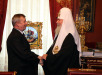 Встреча Святейшего Патриарха Алексия с Полномочным представителем Президента в Уральском федеральном округе