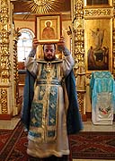 В Череповце освящен новонаписанный образ свщмч. Иоанна Ферапонтовского