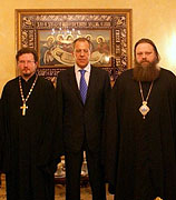 Представительство Московского Патриархата в США посетил министр иностранных дел России С. Лавров