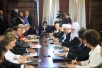Встреча Президента России со Святейшим Патриархом Кириллом и участниками Группы высокого уровня по межрелигиозному диалогу при Генеральном директоре ЮНЕСКО