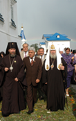 Святейший Патриарх посетил Успенский Зилантов монастырь в Казани и провел совещание архиереев Приволжского округа
