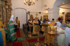 Патриаршее богослужение в храме 12-ти Апостолов в Кремле