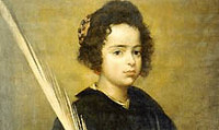 Самым дорогим полотном Веласкеса, когда-либо выставлявшимся на аукцион, стала картина 'Святая Руфина'