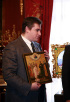 Встреча Святейшего Патриарха Алексия с председателем Государственной Думы Б.В. Грызловым