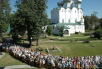 Патриаршее богослужение в Новодевичьем монастыре