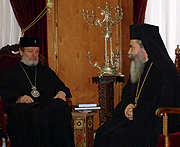 Предстоятель Православной Церкви Чешских земель и Словакии посетил Иерусалим