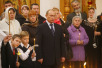 Посещение Святейший Патриархом Алексием и президентом России В. Путиным Бутовского полигона в День памяти жертв политических репрессий
