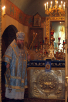 Архиерейское богослужение в храме Казанской иконы Божией Матери в Коломенском
