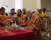 Митрополит Киевский и всея Украины Владимир совершил Литургию в Горненском монастыре в Иерусалиме