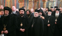 Святейший Патриарх встретился с членами рабочей группы Православных и Восточных Церквей по подготовке совместного меморандума с Объединенными библейскими обществами