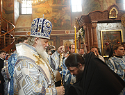 Святейший Патриарх Кирилл удостоил богослужебных наград ряд насельников Сретенского монастыря