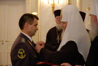 Министр внутренних дел Р.Г. Нургалиев награжден орденом св. Димитрия Донского I степени
