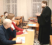 Студенты Красноярского государственного университета проходят практику при участии епархиальной пресс-службы