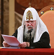 Вступительная речь Святейшего Патриарха Московского и всея Руси Алексия II на Епархиальном собрании г. Москвы