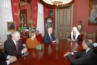 Состоялась встреча Святейшего Патриарха Алексия с представителями организаций потребительской кооперации