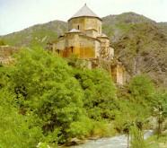 Древний грузинский храм Атенский Сиони серьезно пострадал из-за проливных дождей