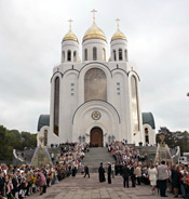 Кафедральный собор Калининграда посетили руководители спецслужб России и Белоруссии