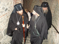 Делегация Русской Православной Церкви посетила афонский монастырь Симонопетра