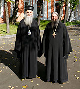 Митрополит Черногорский и Приморский Амфилохий посетил московское подворье Православной Церкви в Америке