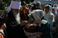 Патриарший экзарх всея Беларуси совершил освящение храма в честь святых Космы и Дамиана в Слуцке