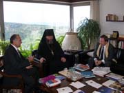 Состоялась встреча главы Фонда единства православных народов и предствителя РПЦ при Антиохийском Патриархате с президентом Университета Баламанд (Ливан)