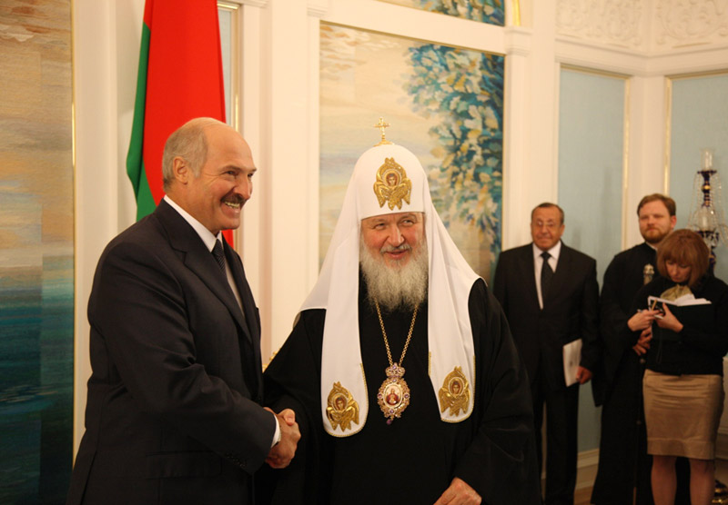 Патриарший визит в Белоруссию. День первый. Встреча с Президентом Республики Беларусь А.Г. Лукашенко.