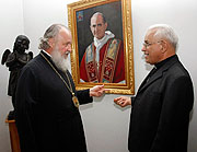 Председатель Отдела внешних церковных связей Московского Патриархата встретился с католическим архиепископом Сан-Хосе