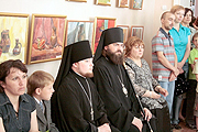 Состоялось открытие иконописной выставки Смоленского духовного училища