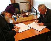 Ростовская епархия и Южный федеральный университет подписали соглашение о сотрудничестве