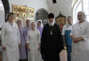 Митрополит Кирилл посетил больницу святителя Алексия