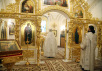 Заупокойная Литургия по почившему Предстоятелю Русской Церкви в Патриаршей резиденции в Переделкине