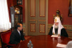 Встреча Святейшего Патриарха Кирилла с министром иностранных дел Республики Сингапур Джорджем Ео