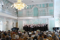 Хор Регентской школы при МДА выступил в Московской государственной консерватории