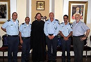 Представители полиции Иерусалима посетили Русскую духовную миссию